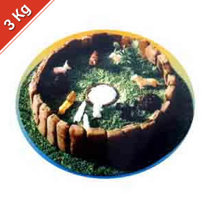 Zoo Cake - 3 Kg.