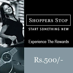 Shoppers Stop Gift Card ₹ 500