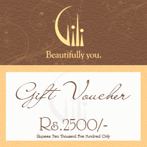Gili Gift Vouchers Rs.2,500/-