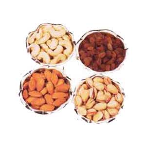 Mixed Dry Fruit In Bowls
