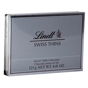 Lindt Swiss Thins Milk