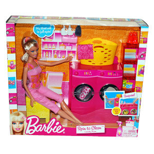 Barbie Spin to Clean