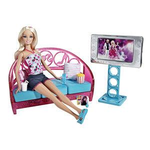 Beautiful Barbie in Bedroom