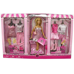 Shop with Barbie