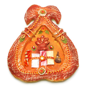 Auspicious Rakhi Thali for Brother