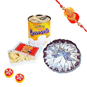 Sweets For U - 2 Kg. with Rakhi