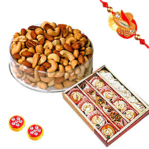 Sweet n Nut with Rakhi