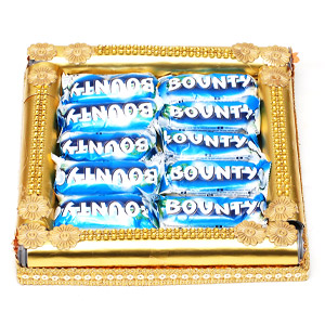 Bounty Minis in a Tray