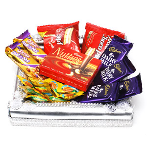Chocolates in a Square Tray