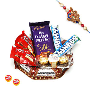 Chocolates for U with Rakhi