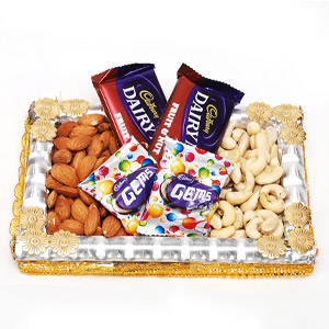 Delicious Chocolates & Dry Fruits Treat