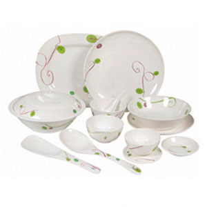 Exclusive Melamine Dinner Set 53 Pieces