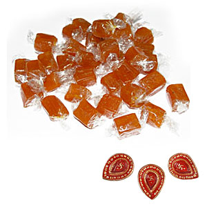 Mango Candy with Diyas
