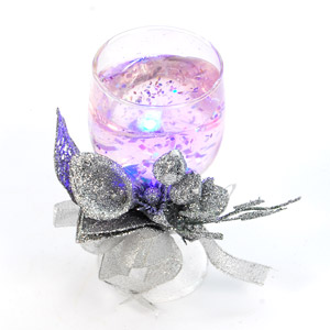 Wine Glass Candle