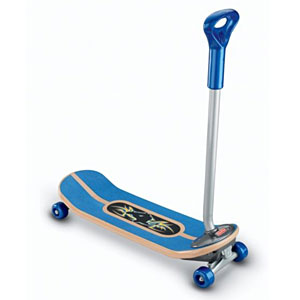 Trendy Blue Skateboard