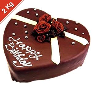 Truffle Cake - 2 Kg. (Heart)