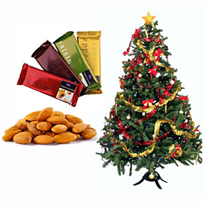 Christmas with Dry fruit and Chocolate