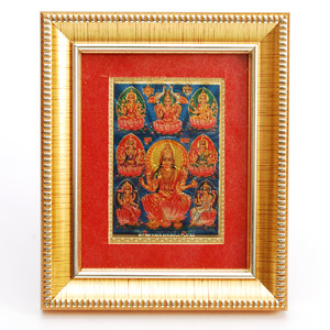  Goddess Laxmi Photo Frame  