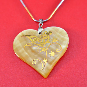 Oyster Shell Pendant