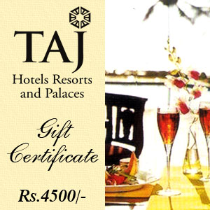 Taj Gift Voucher - Rs 4500
