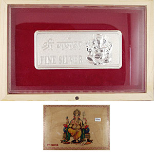 Holy Ganesh Silver Coin