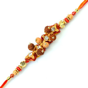 Attaractive Rudraksh Rakhi