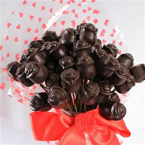 Chocolate roses-pack of 50