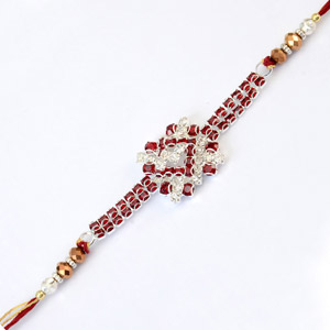 Flowery Rakhi Bracelet