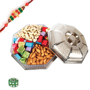 Colorful Combination with Rakhi