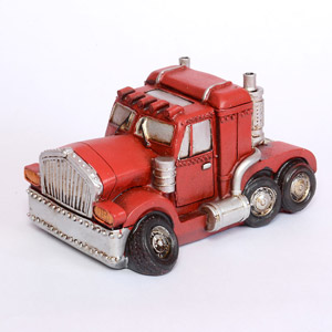 Red Truck Piggy Bank