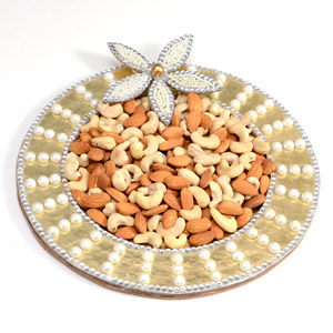 Attractive Tray with Dry fruits