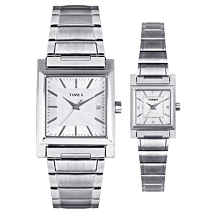 Silver Watches Pair