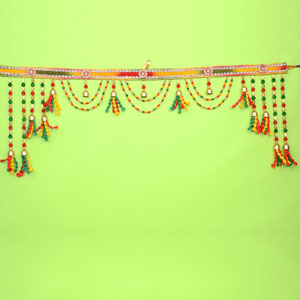 Colorful Beadwork Door Hanging