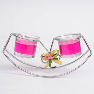 Boat Shaped Candle Stand