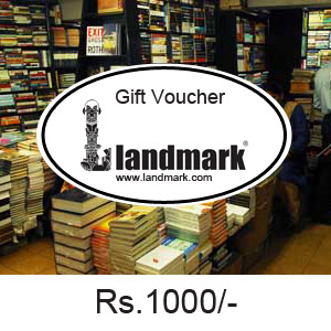 Landmark Gift Voucher Worth Rs 1000/-