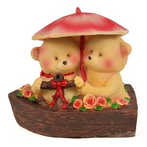 Teddy Under Umbrella