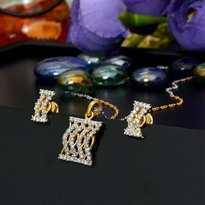 Glittering Pendant Set for Her