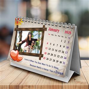 12 Sheet Desk Calendar - 03