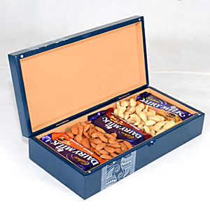 Elegant Box of Chocolates & Dry Fruits