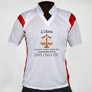 Libra T-Shirt - Red - M