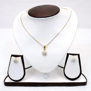 Simple Imitation Jewelry Set