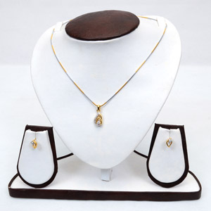 Dual Droplet Jewelry Set