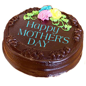 Mother's Day Dark Chocolate Cake - 1 kg
