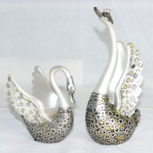 A Pair of White Swans