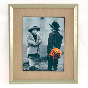 Cute Couple Kid Framed Wall Hanging