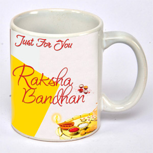 Customised Rakhi Mug With Messages