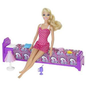 Barbie Sweet Bedroom Doll, Multi Color