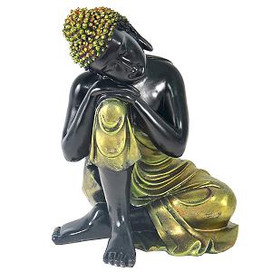 Black Lord Buddha Idol