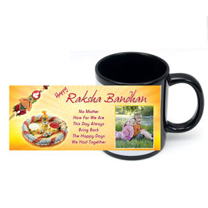 Colorful Rakhi Personalized Mug