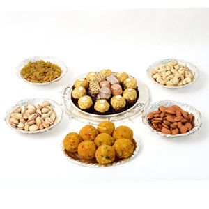 Chocolates, Dry Fruits and Sweets Hamper